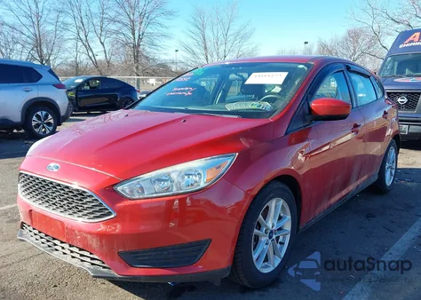 2018 Ford Focus Se из США, поврежденный, VIN 1FADP3K28JL320606